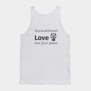 geometric dog paw Tank Top